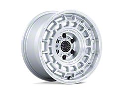 Black Rhino Awol Silver with Machined Face 6-Lug Wheel; 20x8.5; 25mm Offset (03-09 4Runner)