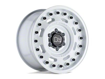 Black Rhino Axle Gloss White 6-Lug Wheel; 17x9.5; -18mm Offset (03-09 4Runner)