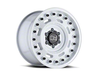 Black Rhino Axle Gloss White 6-Lug Wheel; 18x9.5; -18mm Offset (03-09 4Runner)