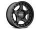 Black Rhino Bantam Textured Black 6-Lug Wheel; 18x9; 12mm Offset (03-09 4Runner)