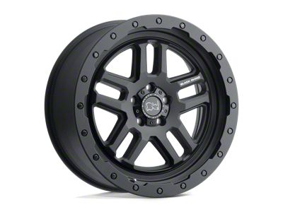 Black Rhino Barstow Textured Matte Black 6-Lug Wheel; 20x9.5; 12mm Offset (03-09 4Runner)