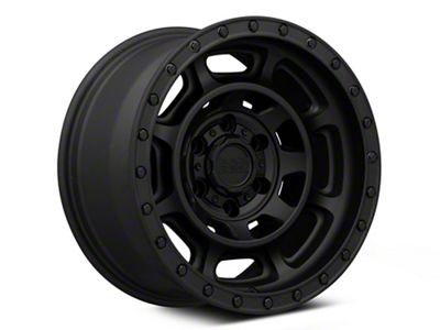 Black Rhino Convoy Matte Black 6-Lug Wheel; 17x8.5; -10mm Offset (03-09 4Runner)