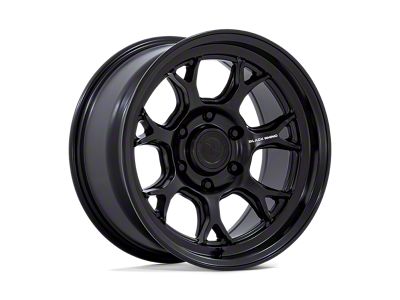 Black Rhino Etosha Matte Black 6-Lug Wheel; 17x8.5; 12mm Offset (03-09 4Runner)