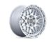 Black Rhino Holcomb Gloss Silver with Mirror Cut Face 6-Lug Wheel; 20x9.5; 12mm Offset (03-09 4Runner)