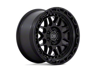 Black Rhino Holcomb Matte Black 6-Lug Wheel; 17x9.5; 12mm Offset (03-09 4Runner)