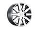 Black Rhino Journey Gloss Gunmetal with Mirror-Cut Face 6-Lug Wheel; 18x8; 48mm Offset (03-09 4Runner)