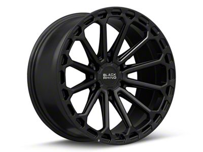 Black Rhino Kaizen Matte Black 6-Lug Wheel; 17x9.5; -12mm Offset (03-09 4Runner)