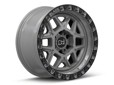 Black Rhino Kelso Battleship Gray 6-Lug Wheel; 17x9; 0mm Offset (03-09 4Runner)