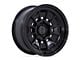 Black Rhino Mondo Matte Black with Gloss Black Lip 6-Lug Wheel; 17x8.5; 20mm Offset (03-09 4Runner)