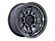 Black Rhino Mondo Matte Gunmetal with Gloss Gray Lip 6-Lug Wheel; 17x8.5; -10mm Offset (03-09 4Runner)