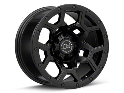 Black Rhino Overland Matte Black 6-Lug Wheel; 17x9.5; -18mm Offset (03-09 4Runner)