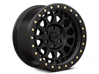 Black Rhino Primm Matte Black with Brass Bolts 6-Lug Wheel; 17x8.5; 0mm Offset (03-09 4Runner)