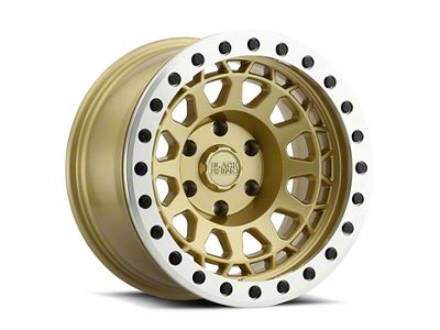 Black Rhino Primm Matte Gold with Machined Ring 6-Lug Wheel; 17x8.5; 0mm Offset (03-09 4Runner)