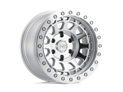 Black Rhino Primm Silver with Mirror Face and Machined Ring 6-Lug Wheel; 18x9.5; -12mm Offset (03-09 4Runner)