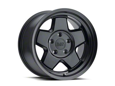 Black Rhino Realm Matte Black 6-Lug Wheel; 17x9.5; 0mm Offset (03-09 4Runner)