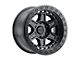 Black Rhino Reno Beadlock Matte Black with Black Bolts 6-Lug Wheel; 17x8.5; 0mm Offset (03-09 4Runner)