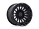 Black Rhino Rival Matte Black with Gloss Black Lip 6-Lug Wheel; 17x8.5; 25mm Offset (03-09 4Runner)