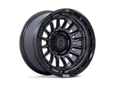 Black Rhino Rival Matte Gunmetal with Matte Black Lip 6-Lug Wheel; 17x8.5; 25mm Offset (03-09 4Runner)