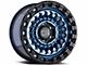 Black Rhino Sentinel Cobalt Blue with Black Ring 6-Lug Wheel; 20x9.5; 12mm Offset (03-09 4Runner)