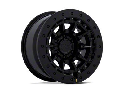 Black Rhino Tusk Gloss Black 6-Lug Wheel; 17x8.5; 0mm Offset (03-09 4Runner)