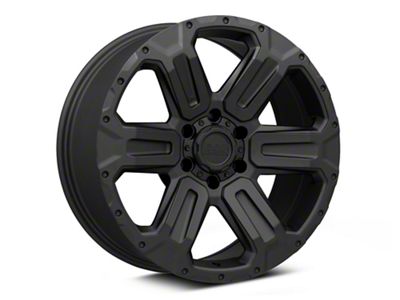 Black Rhino Wanaka Matte Black 6-Lug Wheel; 18x9; -18mm Offset (03-09 4Runner)