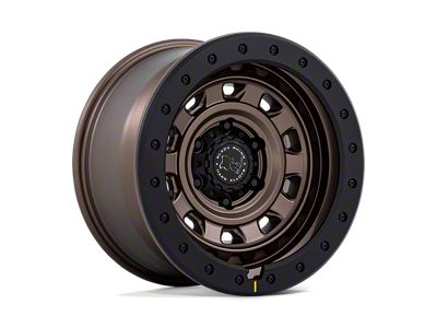 Black Rhino Xplorer Burnt Bronze with Matte Black Lip 6-Lug Wheel; 17x9; 1mm Offset (03-09 4Runner)