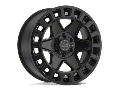 Black Rhino York Matte Black 6-Lug Wheel; 20x9; 12mm Offset (03-09 4Runner)