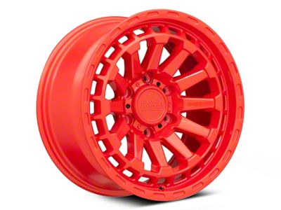 Black Rhino Raid Gloss Red 6-Lug Wheel; 17x8.5; 0mm Offset (03-09 4Runner)