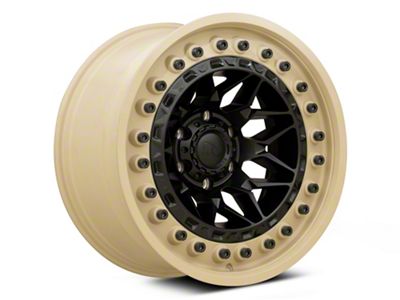 Black Rhino Alpha Matte Black with Sand Lip 6-Lug Wheel; 20x10; -18mm Offset (04-15 Titan)