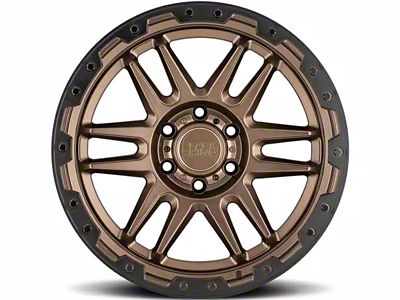 Black Rhino Apache Matte Bronze with Black Bolts 6-Lug Wheel; 18x9; -18mm Offset (04-15 Titan)