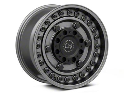 Black Rhino Armory Matte Gunblack 6-Lug Wheel; 20x9.5; -18mm Offset (04-15 Titan)