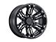 Black Rhino Asagai Matte Black Machined with Stainless Bolts 6-Lug Wheel; 18x9.5; -18mm Offset (04-15 Titan)