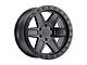 Black Rhino Attica Matte Black 6-Lug Wheel; 20x9.5; 12mm Offset (04-15 Titan)