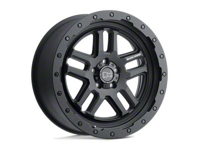 Black Rhino Barstow Textured Matte Black 6-Lug Wheel; 20x9.5; -18mm Offset (04-15 Titan)