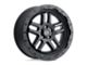 Black Rhino Barstow Textured Matte Black 6-Lug Wheel; 20x9.5; 0mm Offset (04-15 Titan)