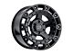 Black Rhino Cinco Gloss Black with Stainless Bolts 6-Lug Wheel; 20x9.5; 12mm Offset (04-15 Titan)