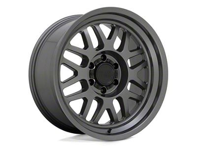 Black Rhino Delta Matte Gunmetal 6-Lug Wheel; 18x9.5; 12mm Offset (04-15 Titan)