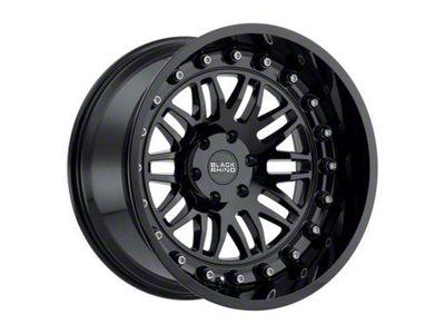 Black Rhino Fury Gloss Black 6-Lug Wheel; 20x11.5; -44mm Offset (04-15 Titan)