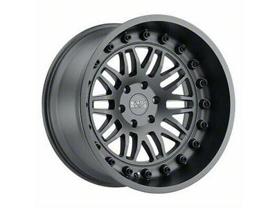 Black Rhino Fury Matte Gunmetal 6-Lug Wheel; 18x9.5; 12mm Offset (04-15 Titan)