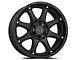 Black Rhino Glamis Matte Black 6-Lug Wheel; 18x9; -12mm Offset (04-15 Titan)