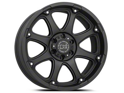 Black Rhino Glamis Matte Black 6-Lug Wheel; 20x9; -12mm Offset (04-15 Titan)