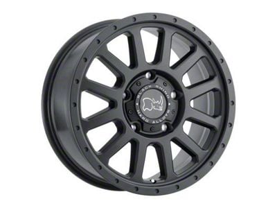 Black Rhino Havasu Matte Black 6-Lug Wheel; 18x8; 35mm Offset (04-15 Titan)