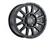 Black Rhino Havasu Matte Black 6-Lug Wheel; 18x8; 35mm Offset (04-15 Titan)