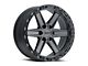 Black Rhino Henderson Gunblack 6-Lug Wheel; 18x9; 12mm Offset (04-15 Titan)