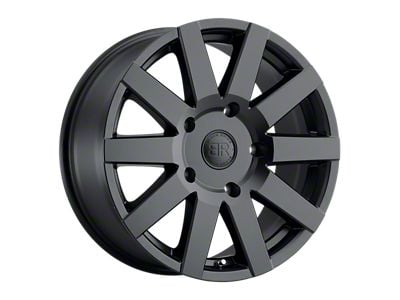 Black Rhino Journey Matte Black 6-Lug Wheel; 18x8; 35mm Offset (04-15 Titan)