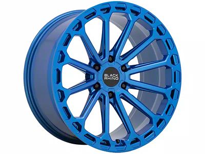 Black Rhino Kaizen Dearborn Blue 6-Lug Wheel; 20x9.5; -18mm Offset (04-15 Titan)