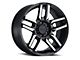 Black Rhino Mesa Matte Black Machined 6-Lug Wheel; 18x9; 12mm Offset (04-15 Titan)