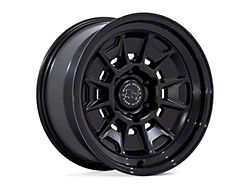 Black Rhino Mondo Matte Black with Gloss Black Lip 6-Lug Wheel; 18x9; 12mm Offset (04-15 Titan)