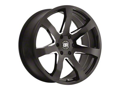 Black Rhino Mozambique Gloss Black Milled 6-Lug Wheel; 24x10; 25mm Offset (04-15 Titan)