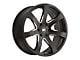 Black Rhino Mozambique Gloss Black Milled 6-Lug Wheel; 24x10; 25mm Offset (04-15 Titan)